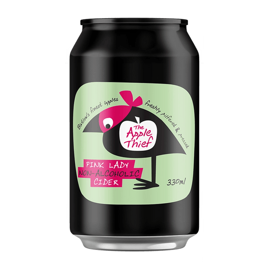 The Apple Thief Pink Lady Non-Alcoholic Cider 330ml - The Apple Thief - Craftzero