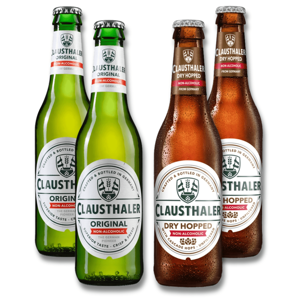 The Clausthaler Duo Bundle: Original Pilsner & Unfiltered Dry Hopped (24 Pack) | Clausthaler | Craftzero