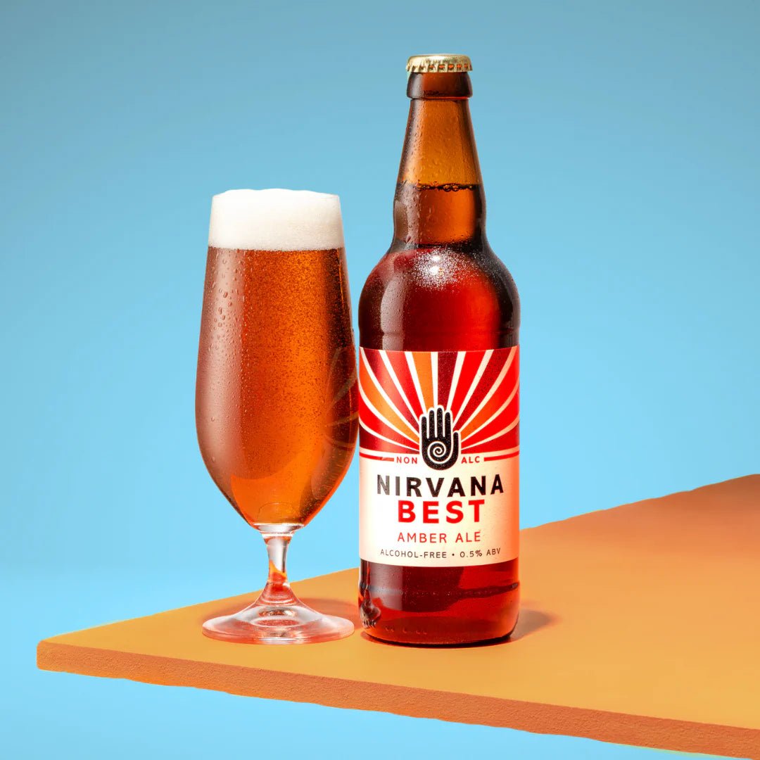 Nirvana Premium Alcohol-Free British Amber Ale 500ml - Nirvana - Craftzero