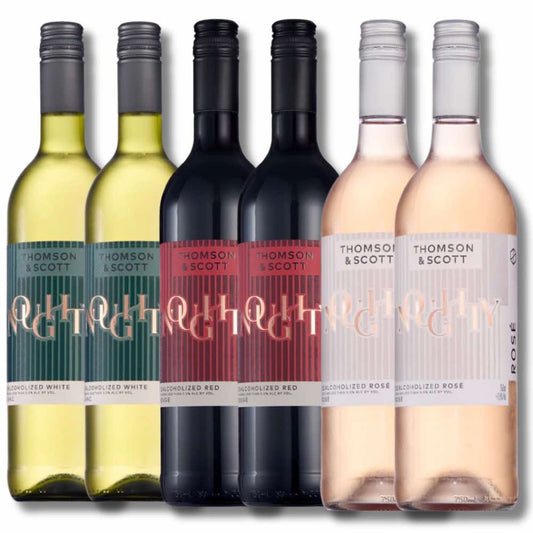 Thomson & Scott Noughty Non-Alcoholic Trio (6 x 750ml) - Thomson and Scott - Craftzero