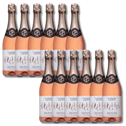 Thomson & Scott Noughty Sparkling Rosé 750ml - Thomson and Scott - Craftzero