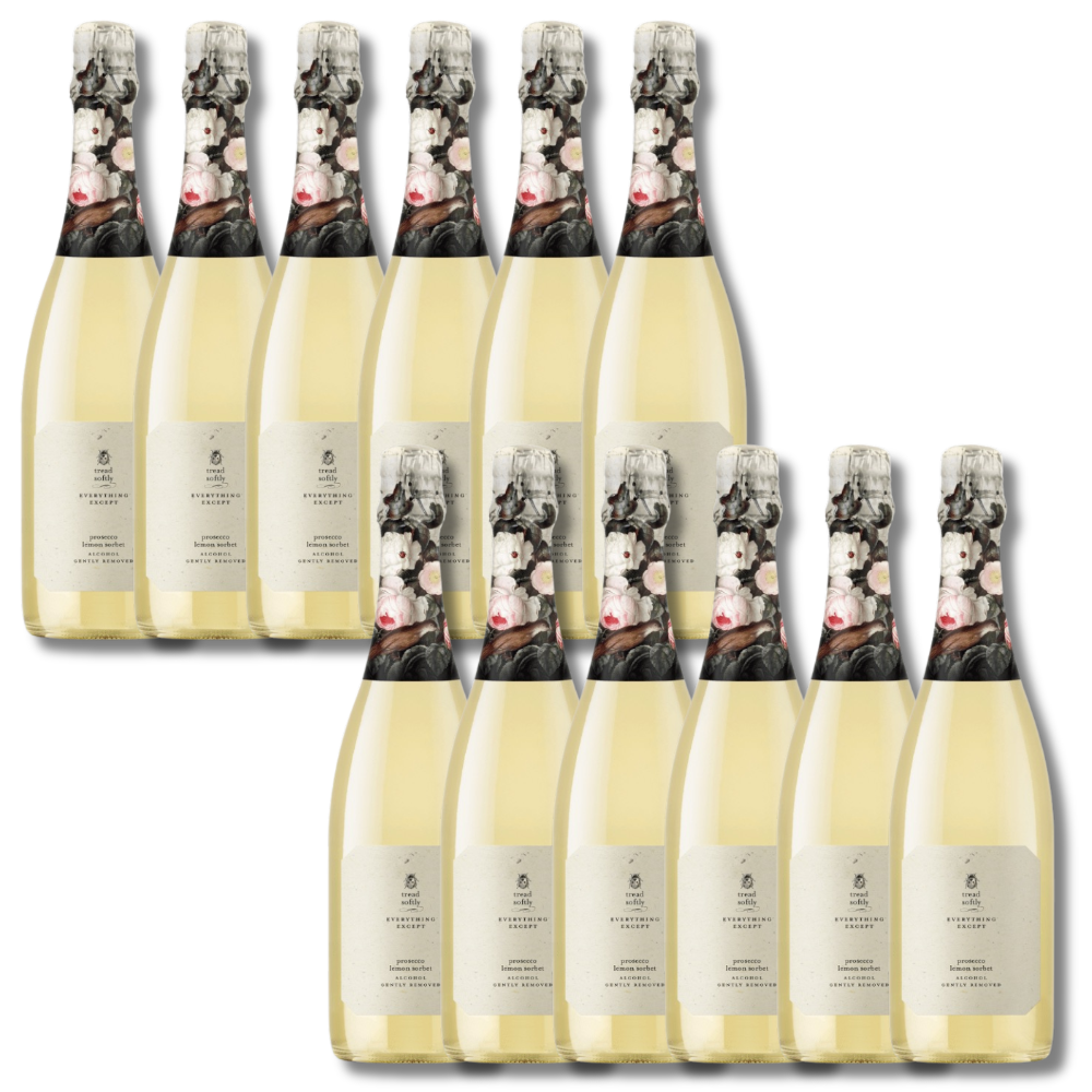 Tread Softly Everything Except Alcohol-Free Prosecco Lemon Sorbet 750ml - Tread Softly - Craftzero