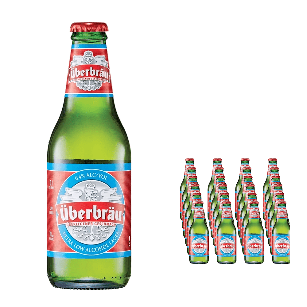 Uberbrau Ultra Low Alcohol Lager 330mL (Germany) - Uberbrau - Craftzero
