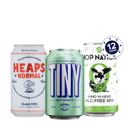 Ultimate Zero Beer XPA Mix - Heaps Normal, Garage Tiny, Hop Nation - Craftzero - Craftzero