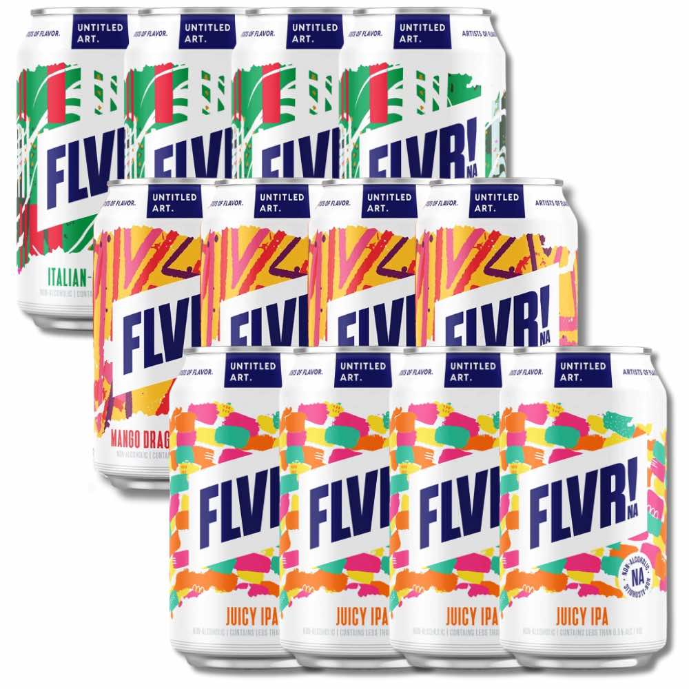 Untitled Art Non-Alcoholic Beer Discovery Bundle (12 x 355ml) - Untitled Art - Craftzero