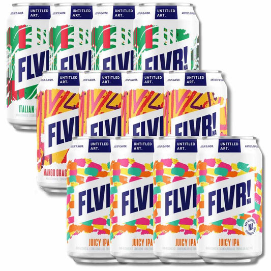 Untitled Art Non-Alcoholic Beer Discovery Bundle (12 x 355ml) - Untitled Art - Craftzero