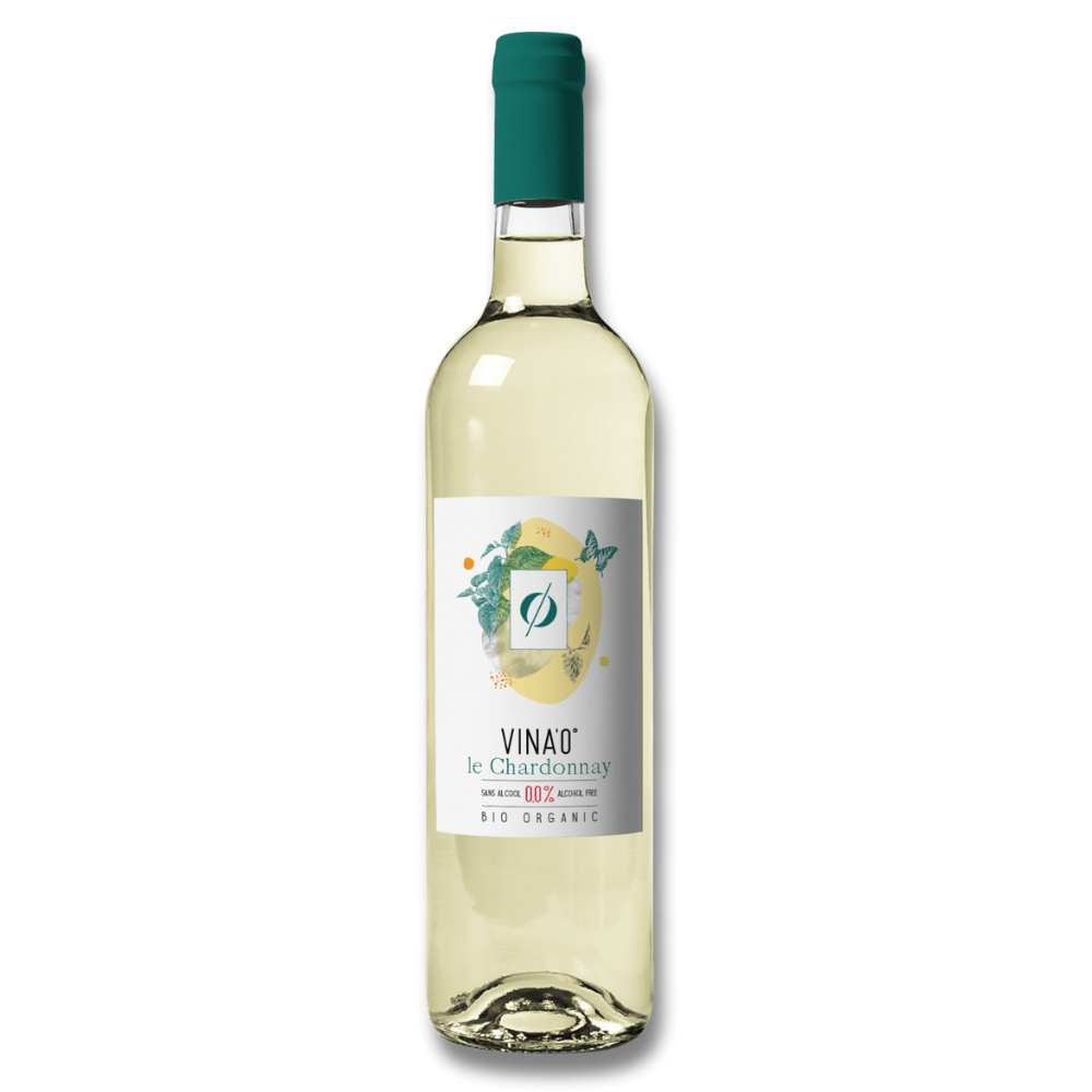 VINA’0° Le Chardonnay Alcohol - Free Organic White Wine 750mL | VINA’0 | Craftzero
