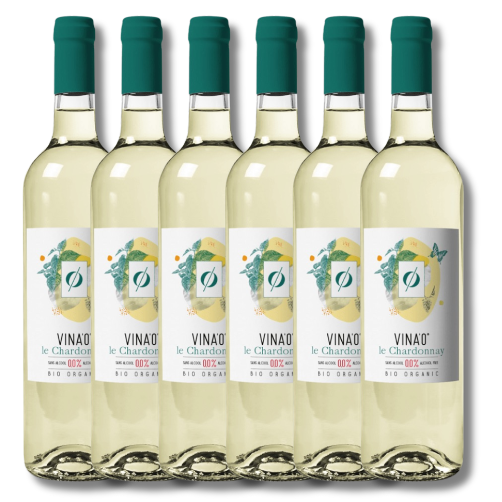 VINA’0° Le Chardonnay Alcohol-Free Organic White Wine 750mL - VINA’0 - Craftzero
