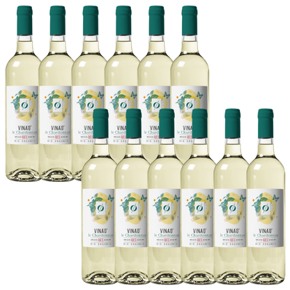 VINA’0° Le Chardonnay Alcohol-Free Organic White Wine 750mL - VINA’0 - Craftzero
