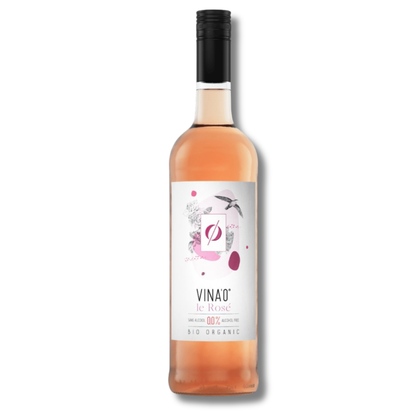 VINA’0° Le Rosé Alcohol-Free Organic Rosé Wine 750mL- ***BBD 08/26*** - VINA’0 - Craftzero