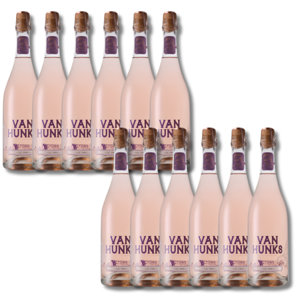 Van Hunks Non-Alcoholic Sparkling Rosé Wine 750ml - Van Hunks - Craftzero