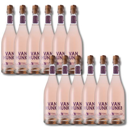 Van Hunks Non-Alcoholic Sparkling Rosé Wine 750ml - Van Hunks - Craftzero