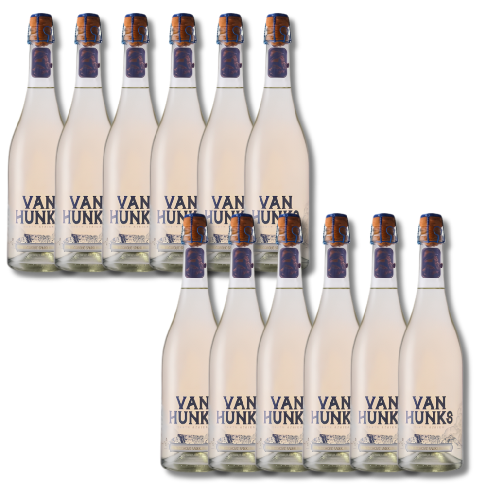 Van Hunks Non-Alcoholic Sparkling White Wine 750ml - Van Hunks - Craftzero