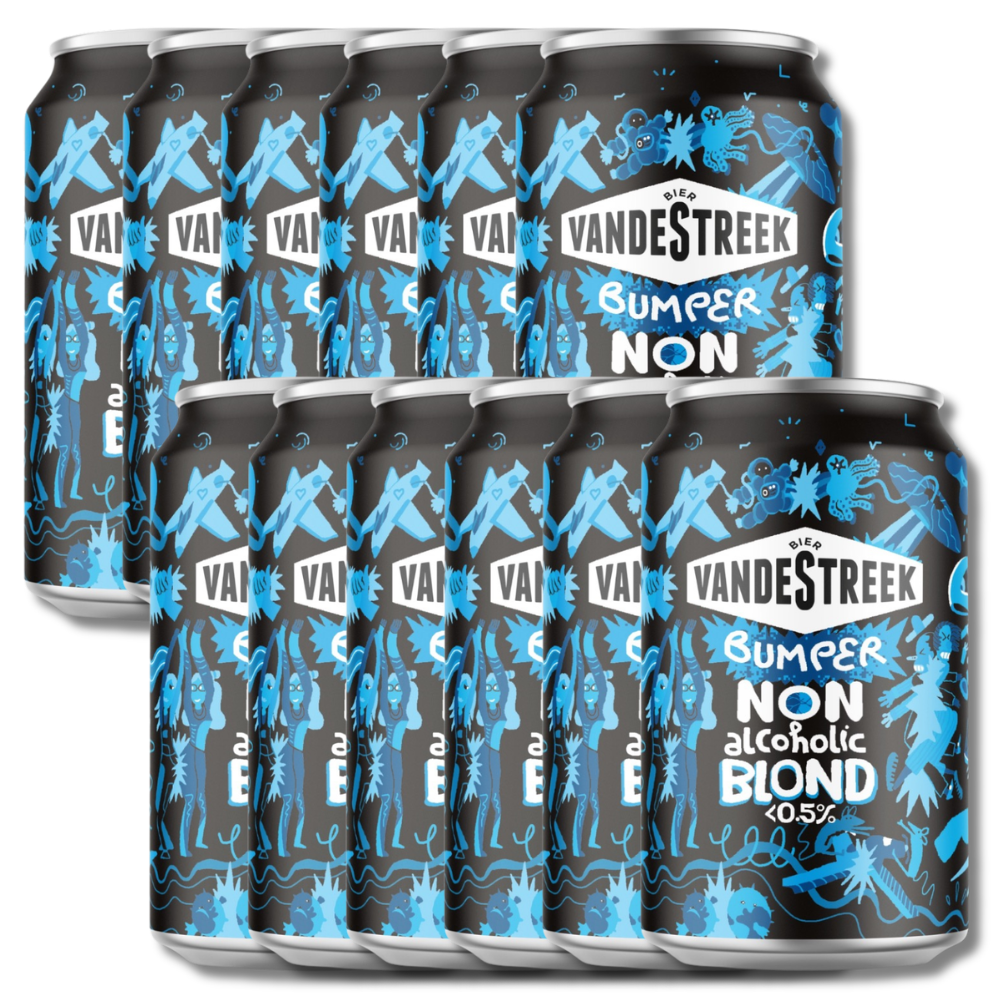 Vandestreek Bumper Non-Alcoholic Blonde Ale 330ml - Vandestreek - Craftzero