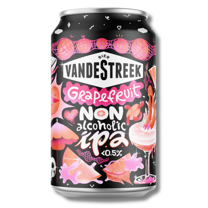 Vandestreek Grapefruit Non Alcoholic IPA 330ml ***BBD 10/26*** - Vandestreek - Craftzero