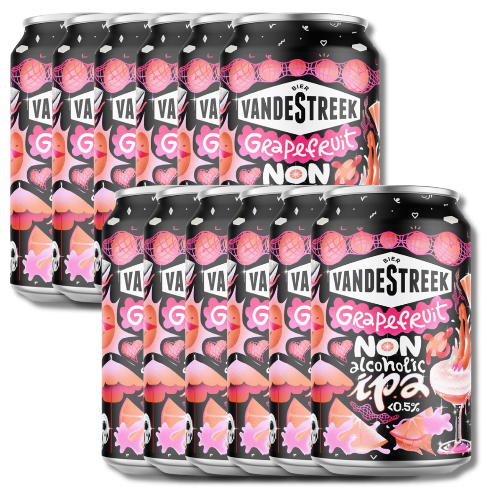 Vandestreek Grapefruit Non Alcoholic IPA 330ml ***BBD 10/26*** - Vandestreek - Craftzero