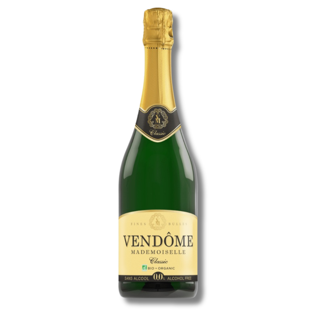 Vendome Mademoiselle White Alcohol-Free Organic Sparkling 750ml