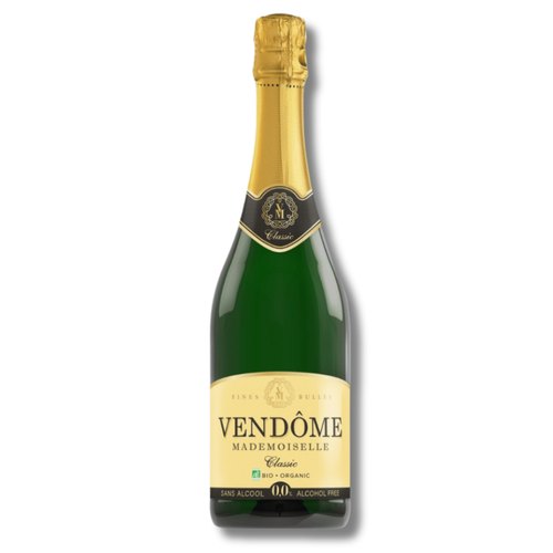 Vendome Mademoiselle White Alcohol-Free Organic Sparkling 750ml