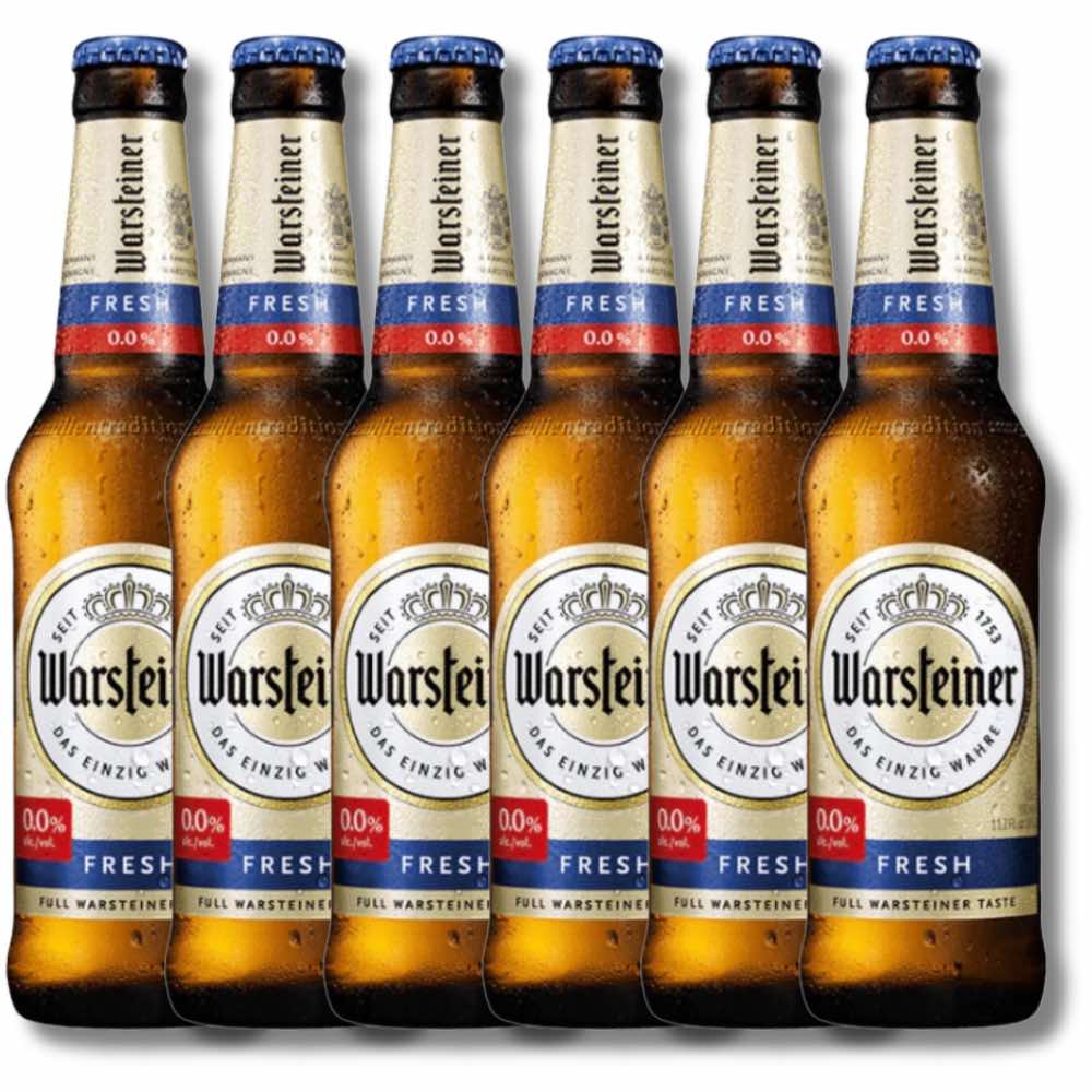 Warsteiner Premium Fresh Alcohol Free 0.0 German Pilsner 330ml - Warsteiner - Craftzero