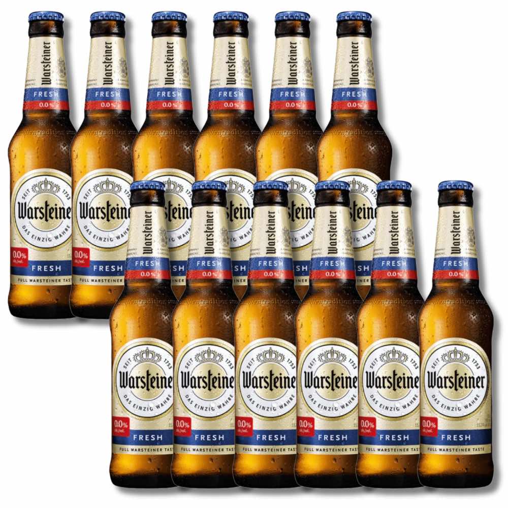 Warsteiner Premium Fresh Alcohol Free 0.0 German Pilsner 330ml - Warsteiner - Craftzero