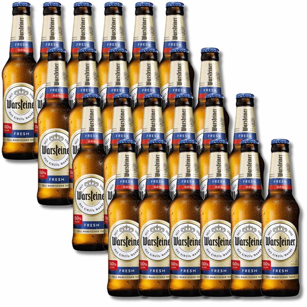 Warsteiner Premium Fresh Alcohol Free 0.0 German Pilsner 330ml - Warsteiner - Craftzero
