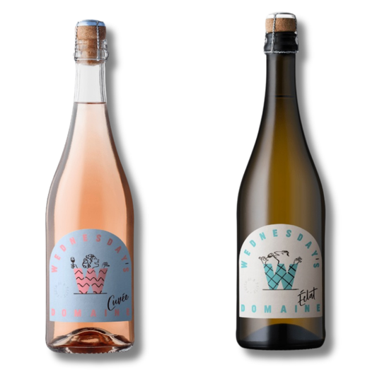 Wednesday’s Domaine Alcohol Free Sparkling Duo (2 x 750ml) - Wednesday’s Domaine - Craftzero