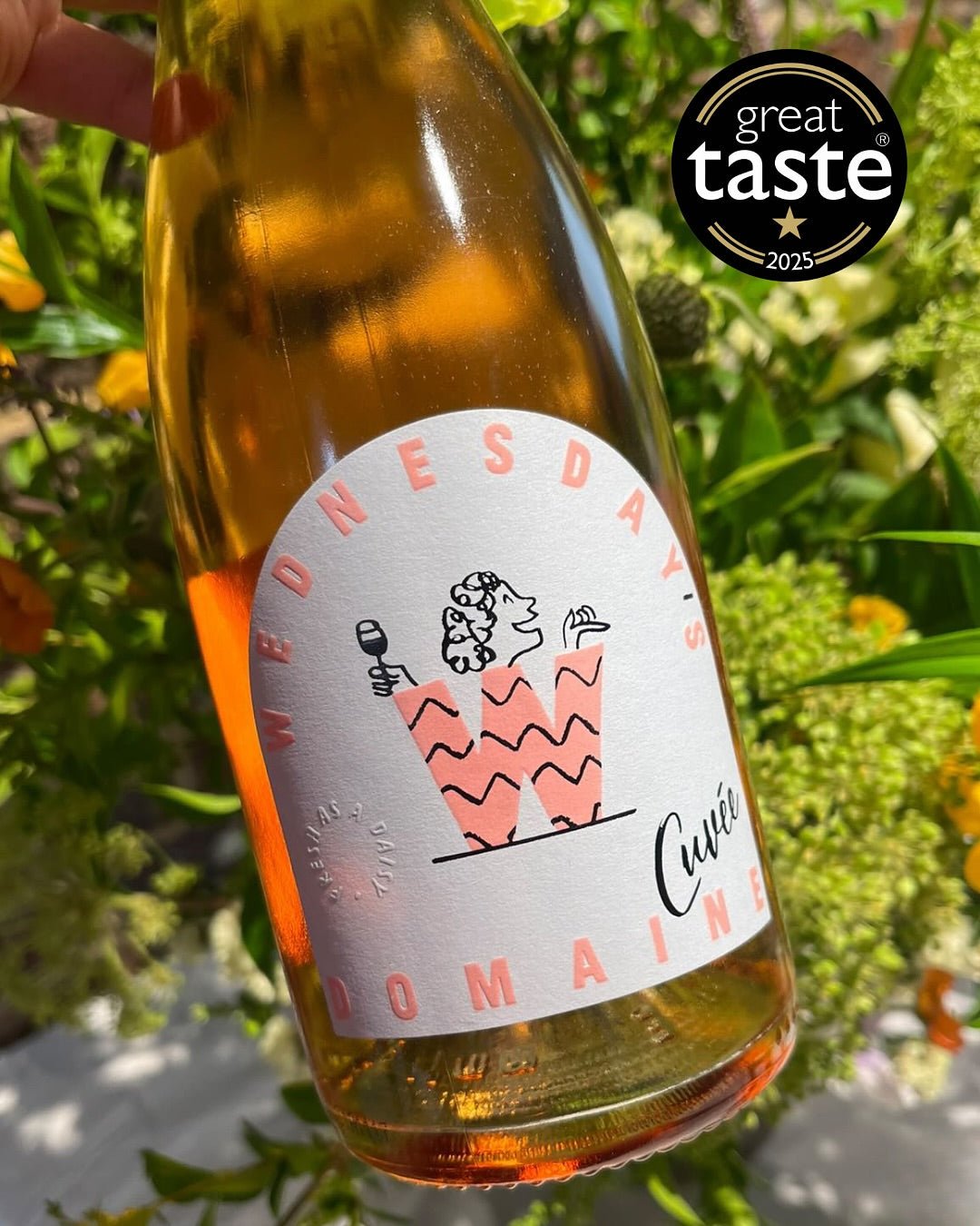 Wednesday’s Domaine Cuvée - Alcohol-Free Sparkling Rosé Wine - 750ml - Wednesday’s Domaine - Craftzero
