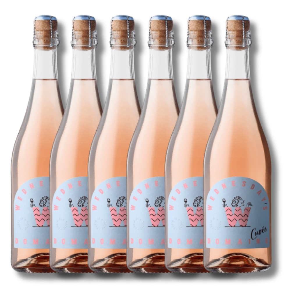 Wednesday’s Domaine Cuvée - Alcohol-Free Sparkling Rosé Wine - 750ml - Wednesday’s Domaine - Craftzero