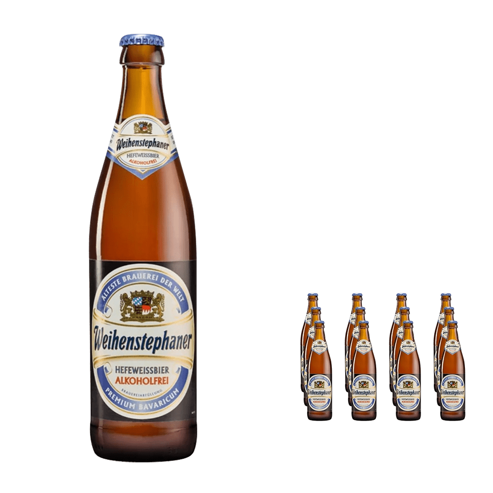 Weihenstephaner Hefeweissbier Alcohol-Free Beer 500ml - Weihenstephaner - Craftzero