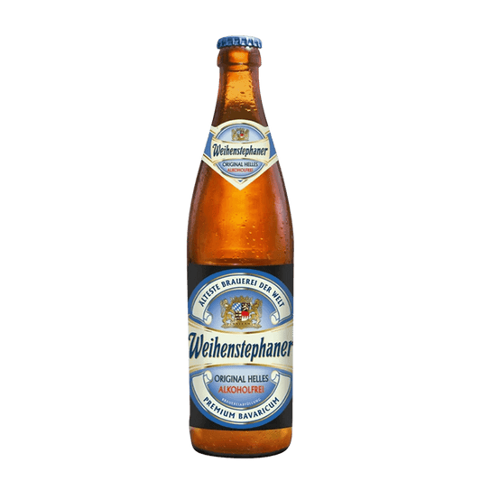 Weihenstephaner Original Helles Lager Alcohol-Free Beer 500ml ***BBD 15/08/26*** - Weihenstephaner - Craftzero
