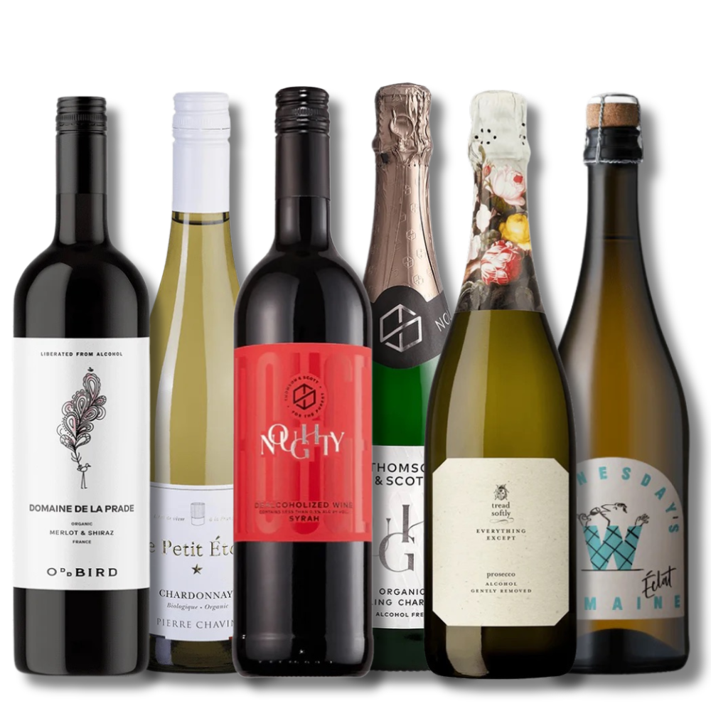 Wine Wanderlust: Alcohol Free Mixed Wine Collection (6 Pack) - Craftzero - Craftzero