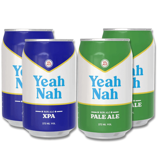 Yeah Nah Non-Alcoholic Mixed Case – Pale Ale & XPA (24 Pack) - Yeah Nah Beer - Craftzero
