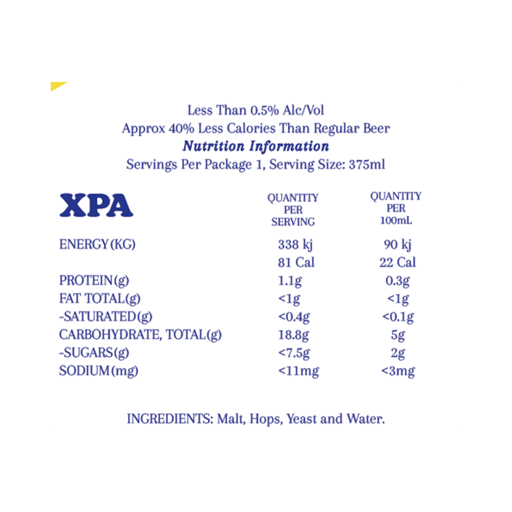 Yeah Nah Non Alcoholic XPA 375ml - Yeah Nah Beer - Craftzero