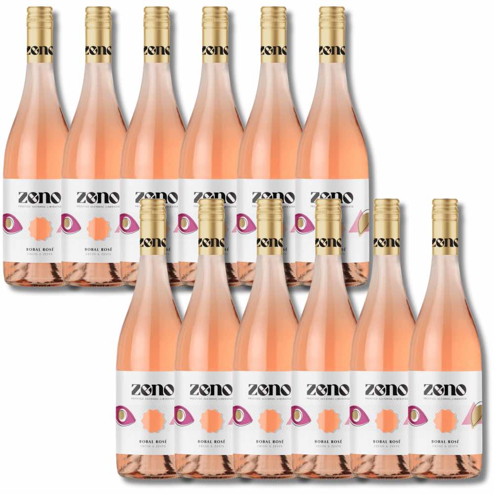 ZENO Bobal Rosé Alcohol Free 750ml - ZENO - Craftzero