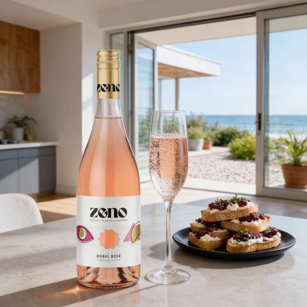 ZENO Bobal Rosé Alcohol Free 750ml - ZENO - Craftzero
