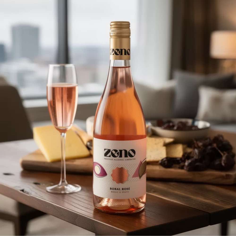 ZENO Bobal Rosé Alcohol Free 750ml - ZENO - Craftzero
