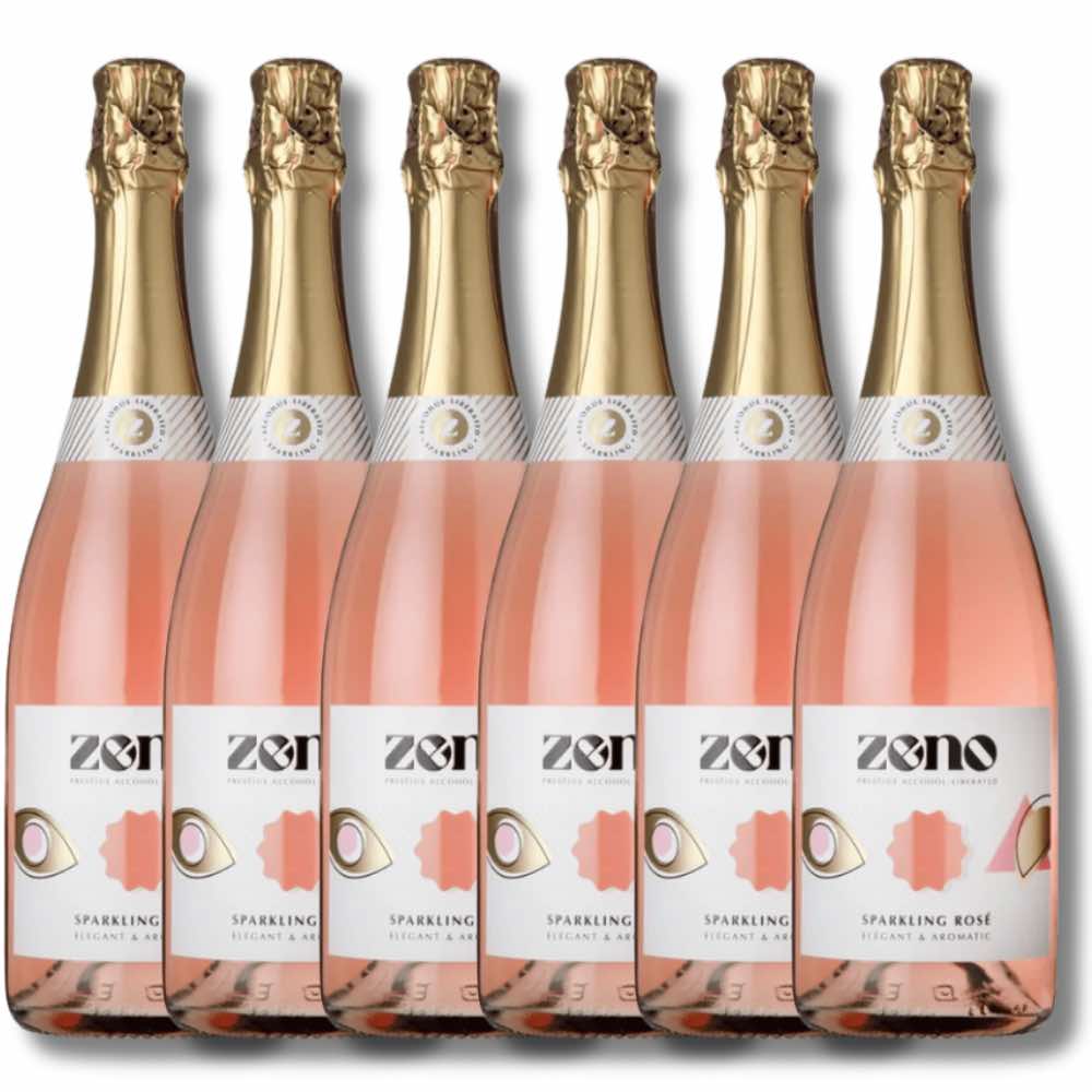 ZENO Sparkling Rosé Alcohol Free 750ml - ZENO - Craftzero