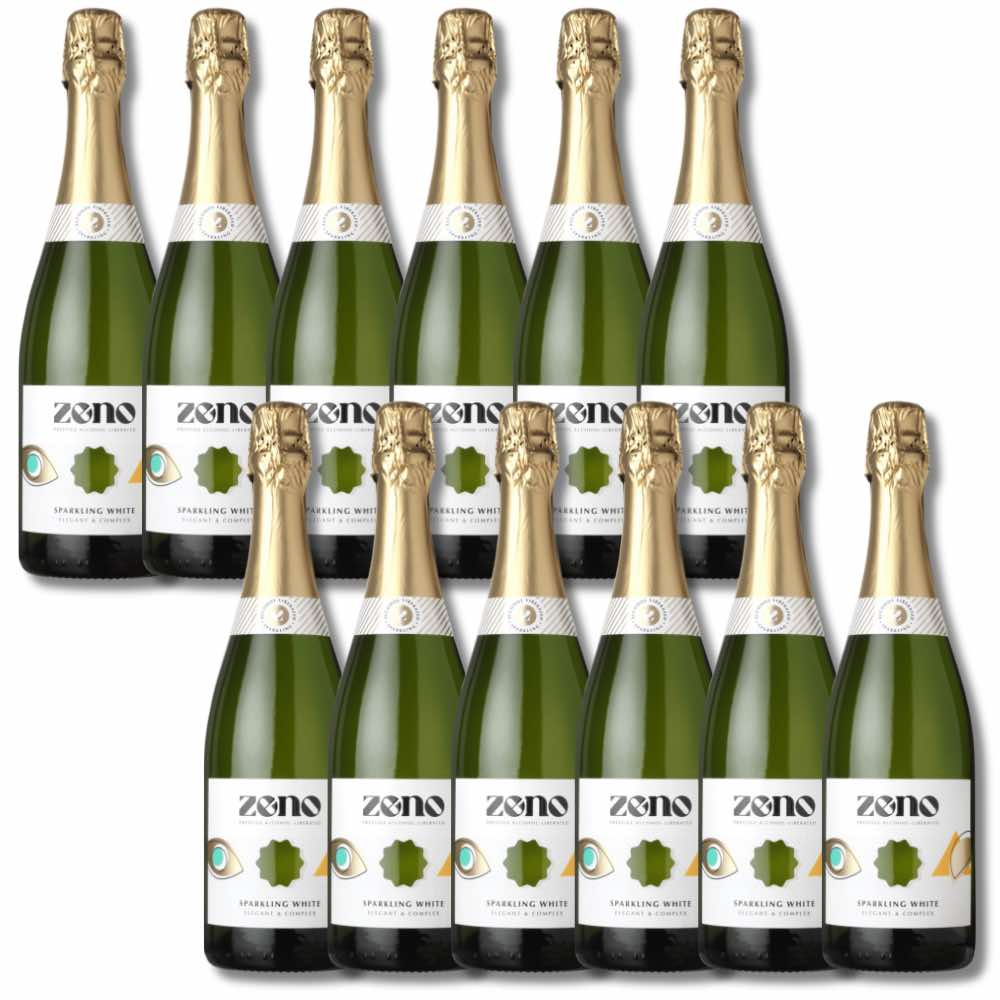 ZENO Sparkling White NV Alcohol Free 750ml - ZENO - Craftzero
