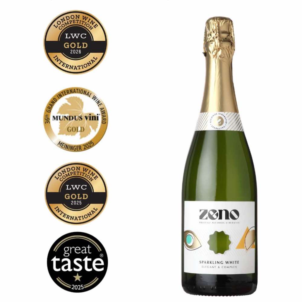ZENO Sparkling White NV Alcohol Free 750ml - ZENO - Craftzero