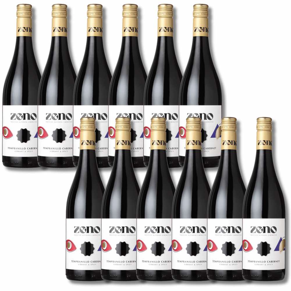 ZENO Tempranillo Cabernet Alcohol Free Red Wine 750ml - ZENO - Craftzero