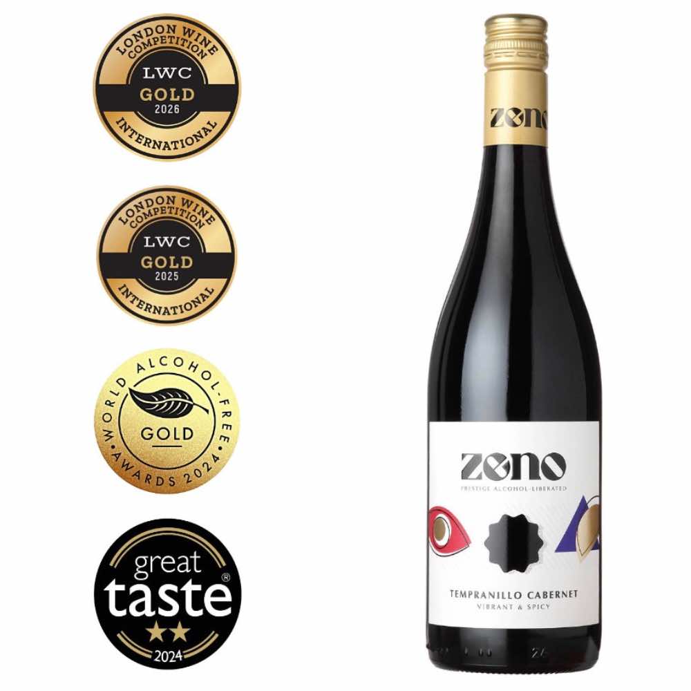 ZENO Tempranillo Cabernet Alcohol Free Red Wine 750ml - ZENO - Craftzero