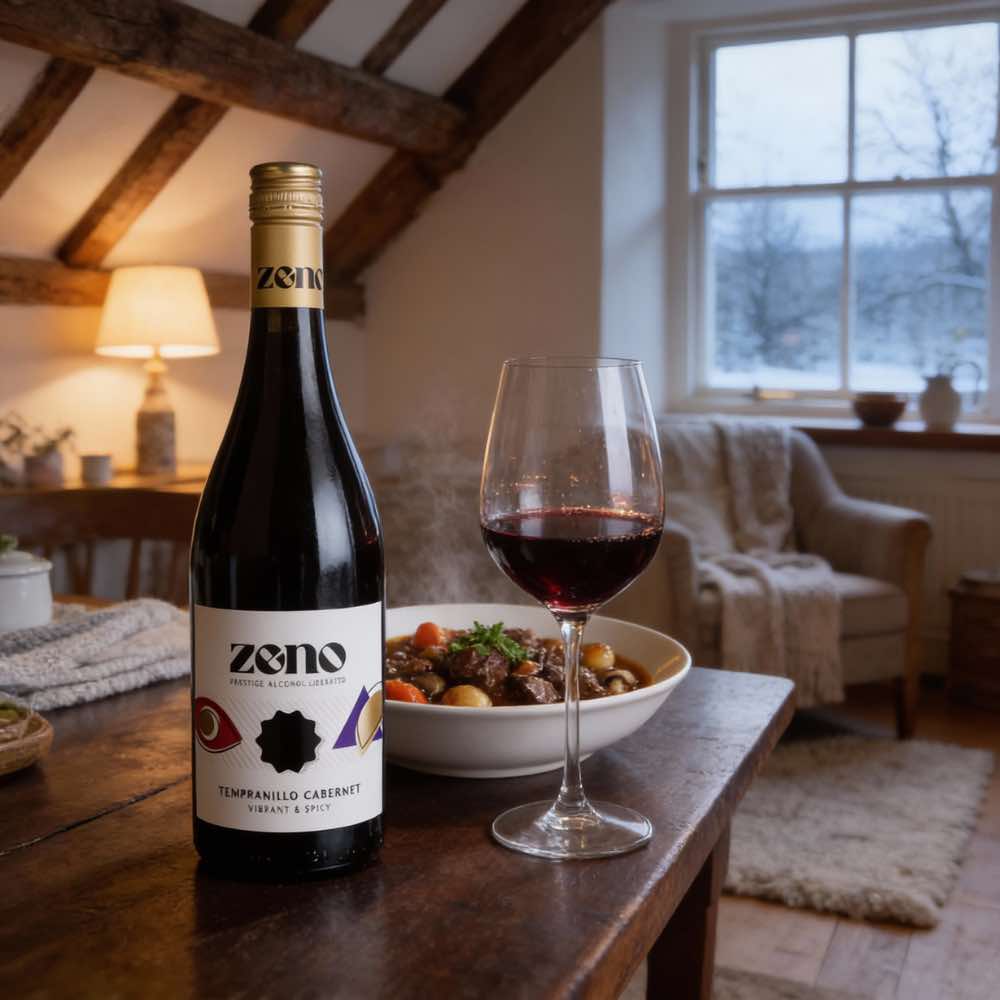 ZENO Tempranillo Cabernet Alcohol Free Red Wine 750ml - ZENO - Craftzero