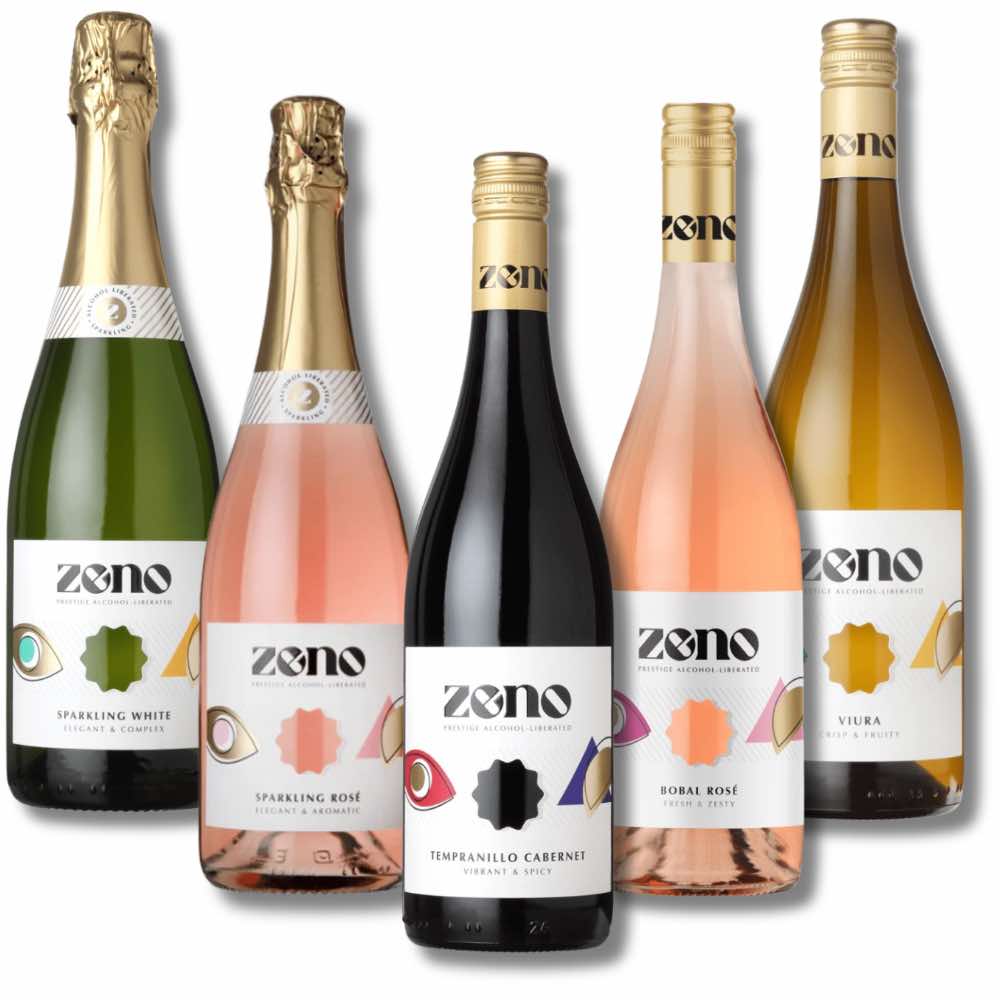 ZENO Wine Alcohol Free Bundle 750ml (5 Bottles) - ZENO - Craftzero