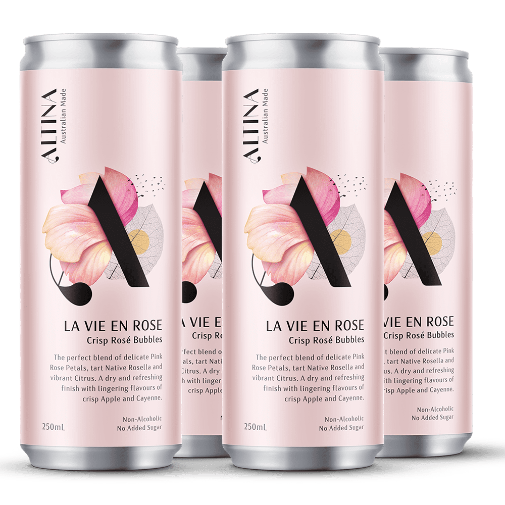 Altina La Vie En Non-Alcoholic Rosé RTD 250ml - Altina Drinks - Craftzero