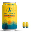 Athletic Brew Co. Upside Dawn Golden Ale 355mL | Athletic Brewing Co. | Craftzero