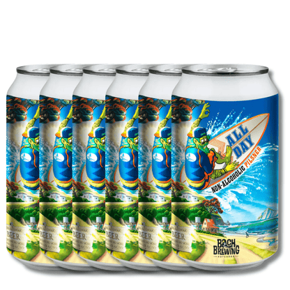 Bach Brewing All Day Non-Alcoholic Pilsner 330ml - Bach Brewing - Craftzero