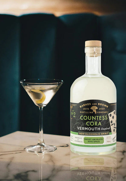 Barnes And Brown Countess Cora Vermouth Non-Alcoholic Spirit 700mL - Barnes & Brown - Craftzero