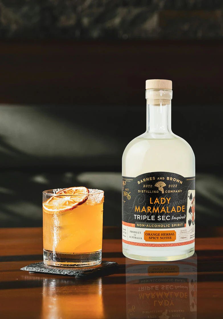 Barnes And Brown Lady Marmalade Non-Alcoholic Triple Sec 700mL - Barnes & Brown - Craftzero