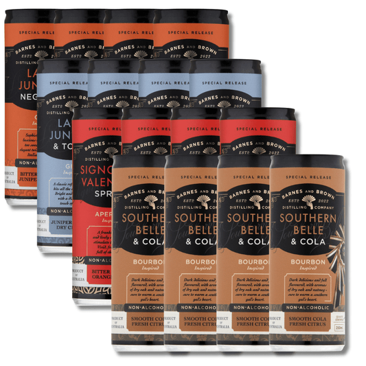 Barnes and Brown Non Alcoholic 250ml RTD Bundle (16 Pack) | Barnes & Brown | Craftzero