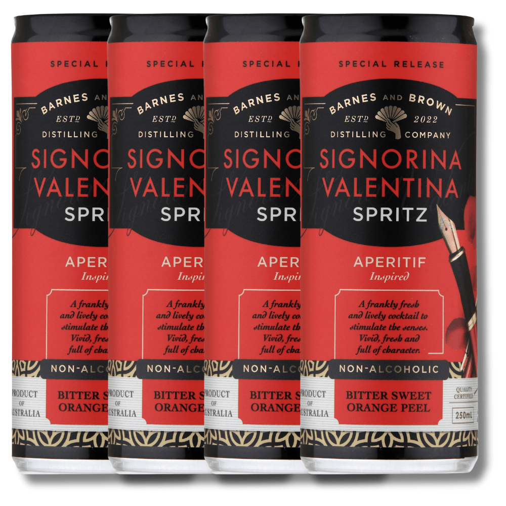 Barnes and Brown Non Alcoholic Signorina Valentina Spritz (Aperitif Inspired) RTD 250ml | Barnes & Brown | Craftzero